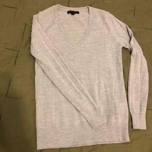 Banana Republic grey merino wool sweater - XS